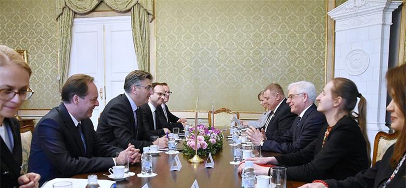 Plenković primio ministra vanjskih poslova Poljske